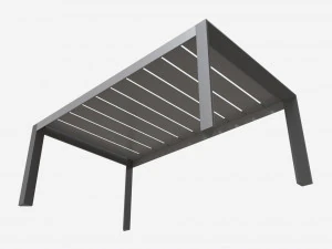 Garden table Tomson 3D Model
