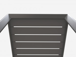 Garden table Tomson 3D Model