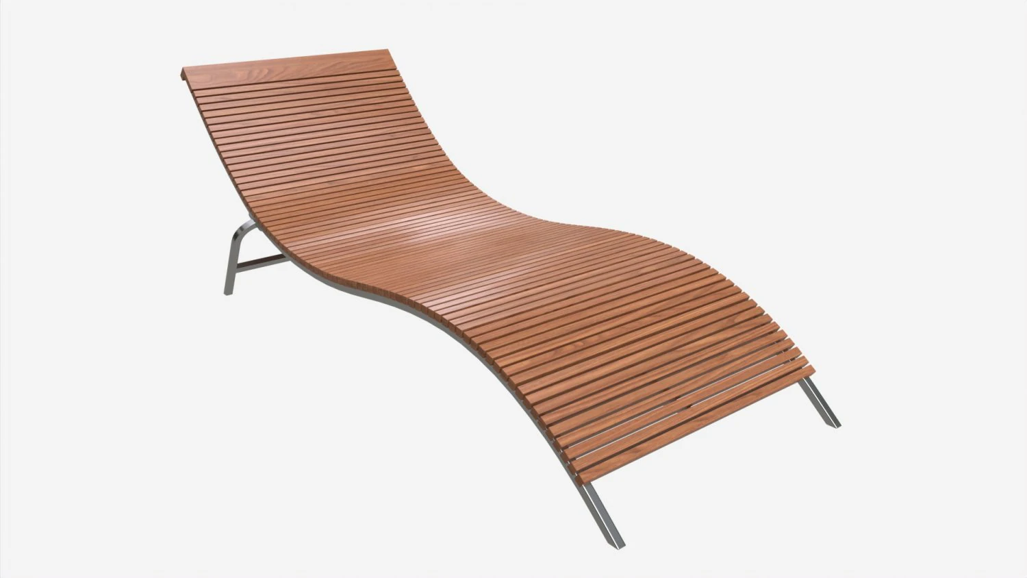 Habitat Rolio Sun Lounger 3D Model .c4d .max .obj .3ds .fbx .stl .blend 