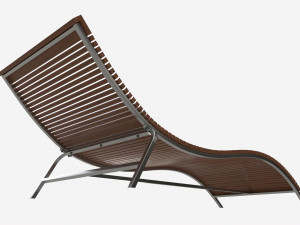 Habitat Rolio Sun Lounger 3D 모델