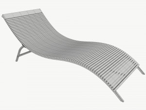 Habitat Rolio Sun Lounger 3D 모델