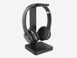Headset Stand with Headphone 3D मॉडल
