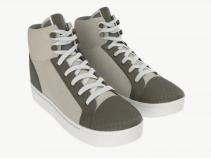 Scarpe da ginnastica alte Modello 3D