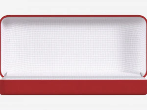 ジュエリーボックス長方形オープン 3Dモデル