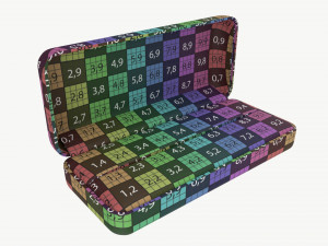 Jewelry box rectangle open 3D 模型