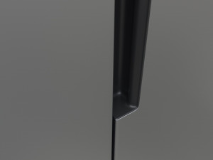 Side-by-Side Fridge Samsung RS66A8100S9 Model 3D