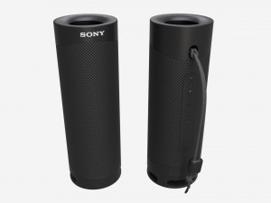 Sony Portable Wireless Speaker Black SRS-XB23 3D Model