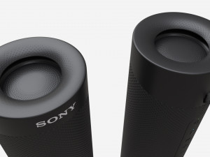 Sony Portable Wireless Speaker Black SRS-XB23 3D Model