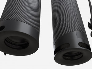 Sony Portable Wireless Speaker Black SRS-XB23 3D Model