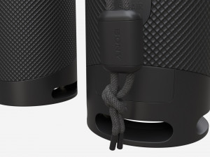 Sony Portable Wireless Speaker Black SRS-XB23 3D Model