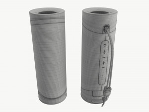 Sony Portable Wireless Speaker Black SRS-XB23 3D Model