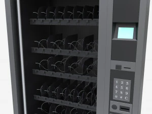 Uniwersalny automat sprzedający Model 3D