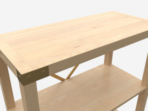 Urban Industrial Bookshelf Andersen 3D 模型