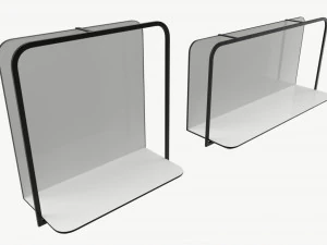 Wall shelves Tresor 3D Model
