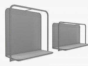 Wall shelves Tresor 3D Model