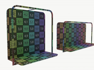 Wall shelves Tresor 3D Model