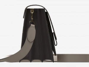 Women Shoulder Bag Leather Snake Skin 3D Model