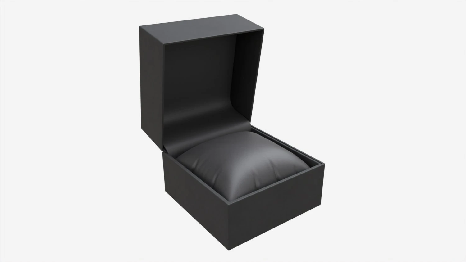 Wristwatch Box with Pillow 3D Model .c4d .max .obj .3ds .fbx .stl .blend