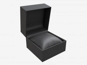 Horlogedoos met kussen 3D Model