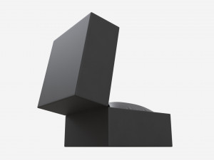 Wristwatch Box with Pillow 3D Модель