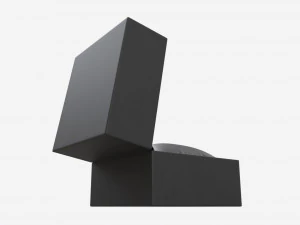 Wristwatch Box with Pillow 3D Model