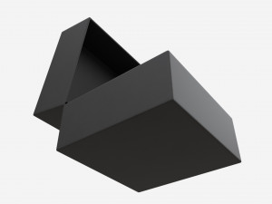 Wristwatch Box with Pillow 3D Модель