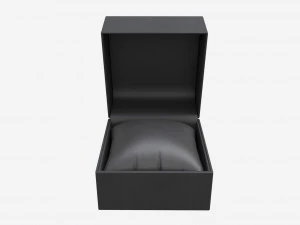 Wristwatch Box with Pillow 3D Model