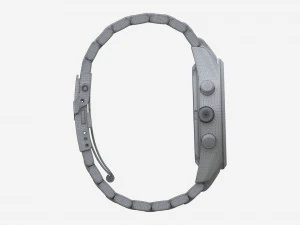 Wristwatch with Steel Bracelet 01 3D Model