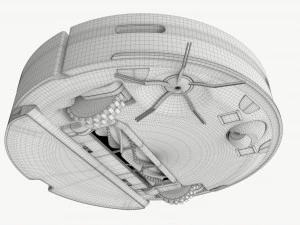 Xiaomi Roborock Robot Aspirapolvere S5 MAX Modello 3D
