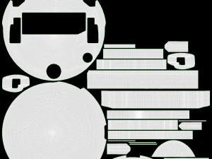 Xiaomi Roborock Robot Aspirapolvere S5 MAX Modello 3D