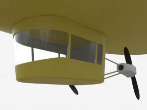 Pesawat 01 Model 3D