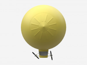 Airship 01 Modelo 3D