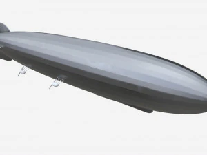 Airship Gindenburg 3D Model