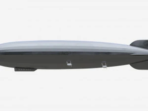 Airship Gindenburg 3D Model