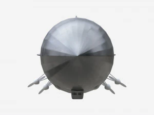 Airship Gindenburg 3D Model