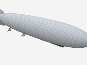 Airship Gindenburg Modèle 3D
