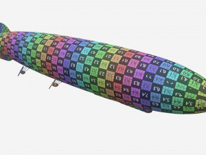 Airship Gindenburg Modèle 3D