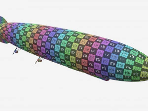Airship Gindenburg 3D Model