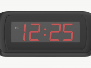 Alarm Clock 01 Modern 3D Model