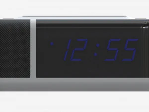 Alarm Clock 02 Modern 3D Model
