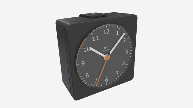 Alarm Clock 04 Modern Modelo 3D .c4d .max .obj .3ds .fbx .stl .blend 