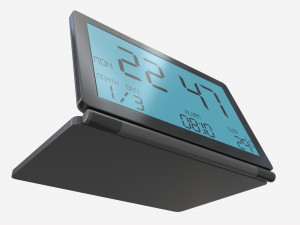 Alarm Clock 07 Modern Model 3D