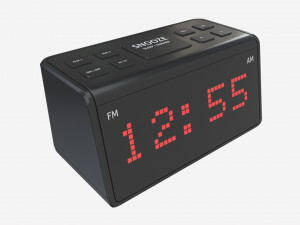 Alarm Clock 08 Modern 3D Model