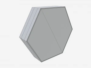 Alarm Clock 09 Modern 3D Model