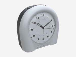 Alarm Clock 10 Modern 3D Model