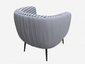 Armchair Accent Modelo 3D