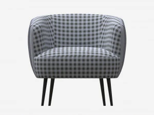 Armchair Accent 3D Model