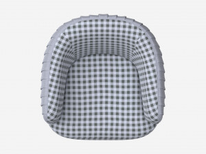 Armchair Accent Modelo 3D