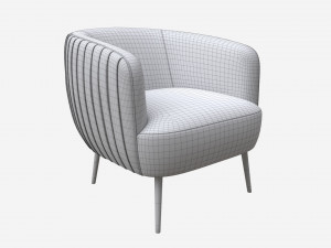 Armchair Accent Modelo 3D