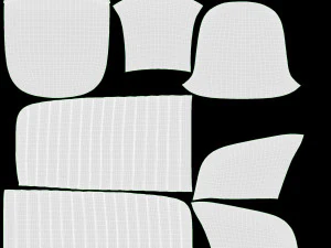 Armchair Accent 3D Model